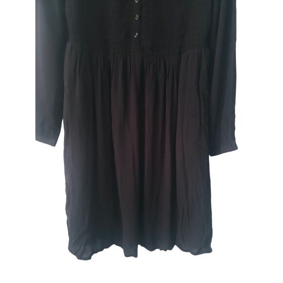 Maeve By Anthropologie Masse Midi Dress Black Size Medium - Picture 3 of 10